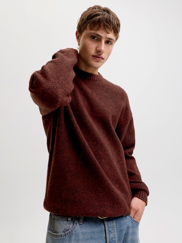 Pullover 'JJESOHO OLLIE' di JACK & JONES in rosso