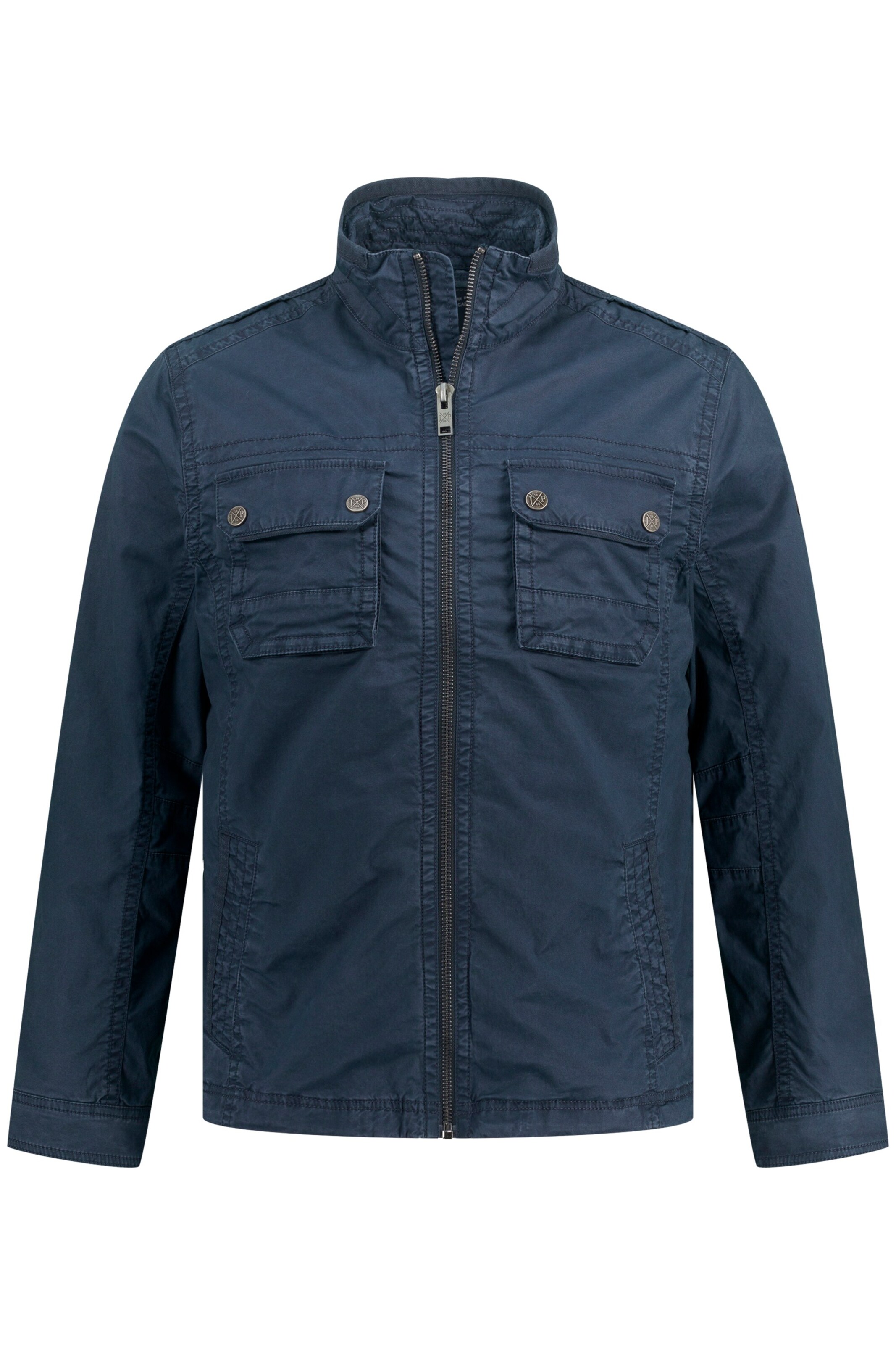 JP1880 Jacke in Blau: Vorderseite