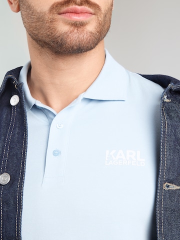 T-Shirt Karl Lagerfeld en bleu