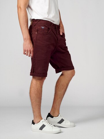 KOROSHI Regular Jeans in Red