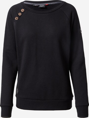 Ragwear Sweatshirt 'DARIA' in Zwart: voorkant