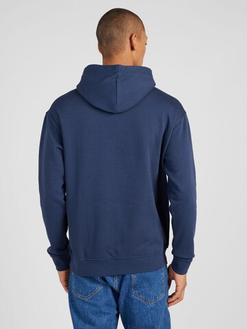 Sweat-shirt QS en bleu