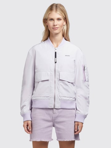 khujo Between-Season Jacket 'Nova' in Purple