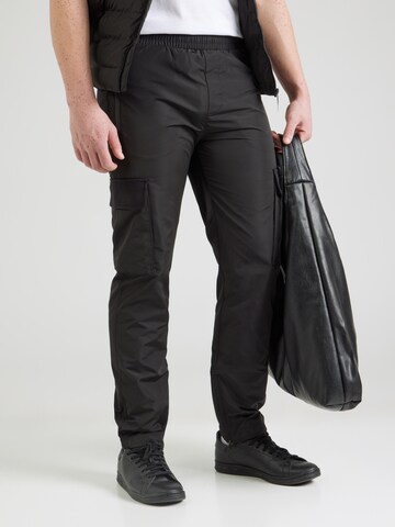 Karl Lagerfeld Regular Hose in Schwarz: Vorderseite