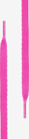 TUBELACES Doplňky k obuvi 'White Flat' – pink: přední strana