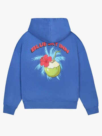 Sweat-shirt 'Coconut Club' BLUE SKY INN en bleu