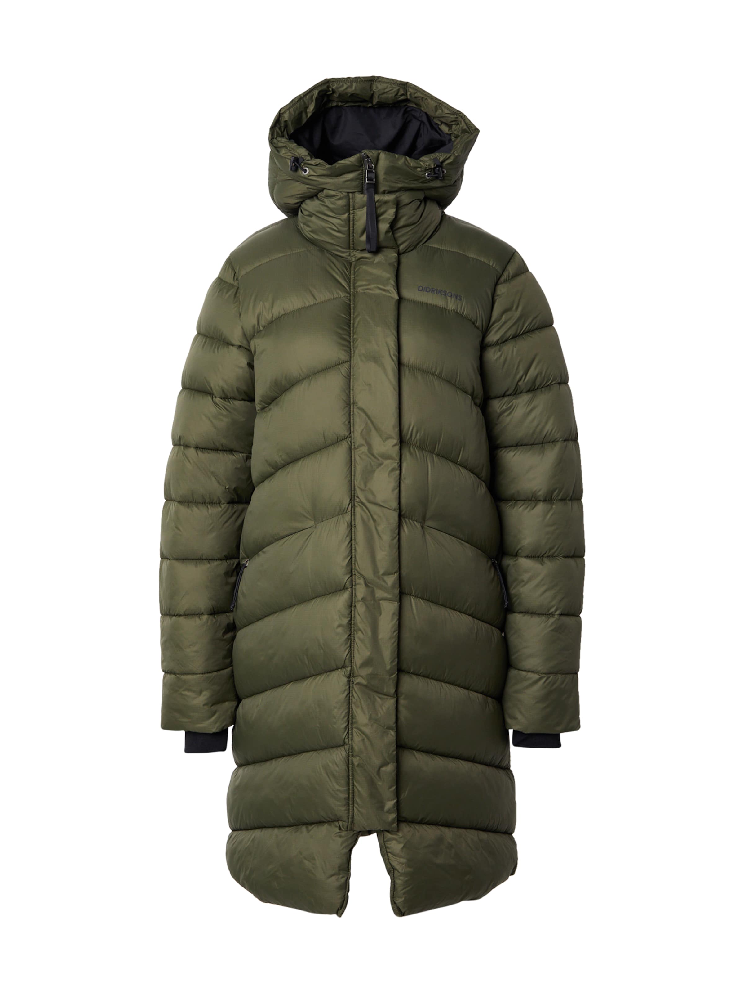 Didriksons Outdoorkappa &#x27;MARION&#x27; i grön: framsida