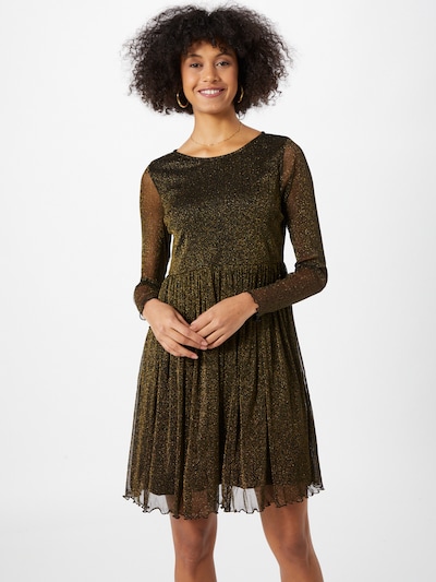 Rochie 'Freja' NÜMPH pe auriu / negru, Vizualizare model