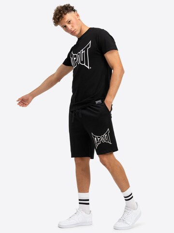 Regular Pantalon Tapout en noir