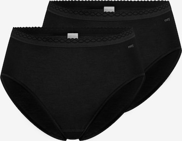 Mey Slip 'Lights' in Schwarz: Vorderseite