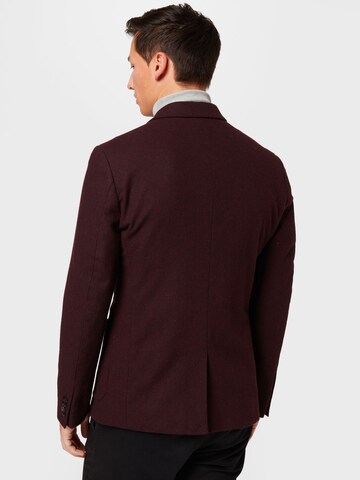 Coupe regular Veste de costume SCOTCH & SODA en rouge