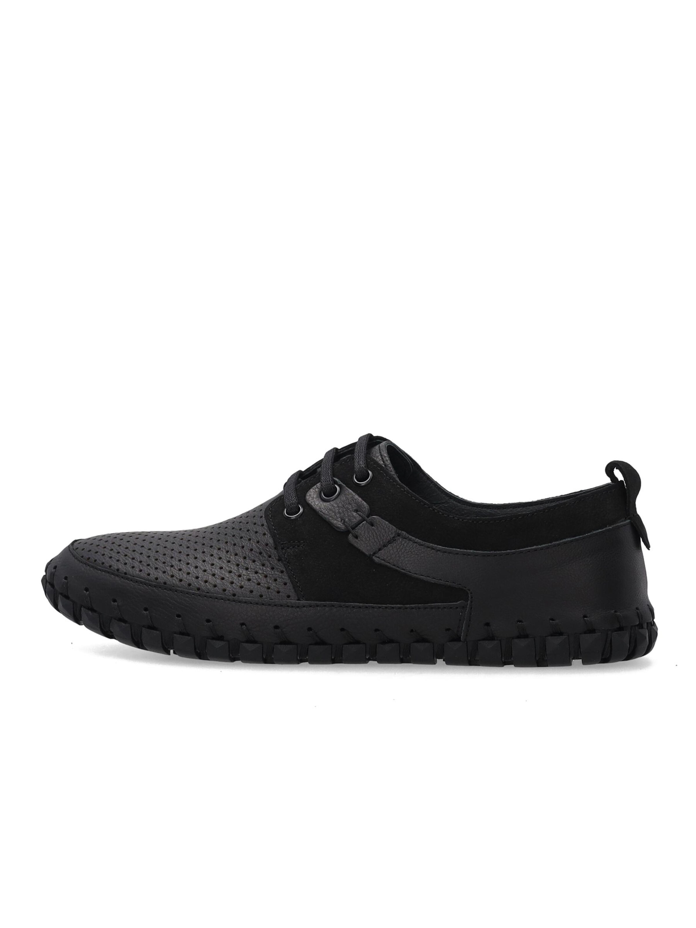 VENEZIA Schnürschuh‌‌‌‌‌ in Schwarz: Vorderseite