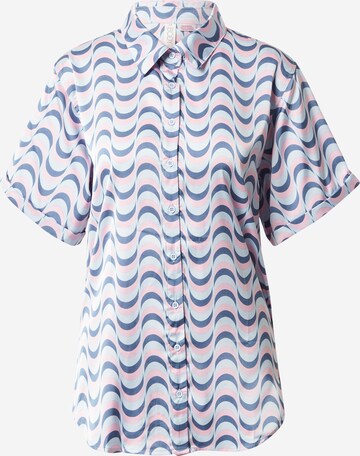 Chemise de nuit Cotton On Body en bleu : devant