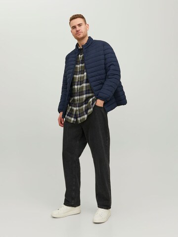 Jack & Jones Plus Regular fit Overhemd in Groen