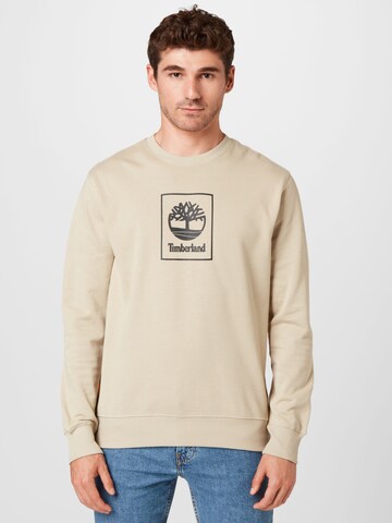 TIMBERLAND - Sudadera en beige: frente