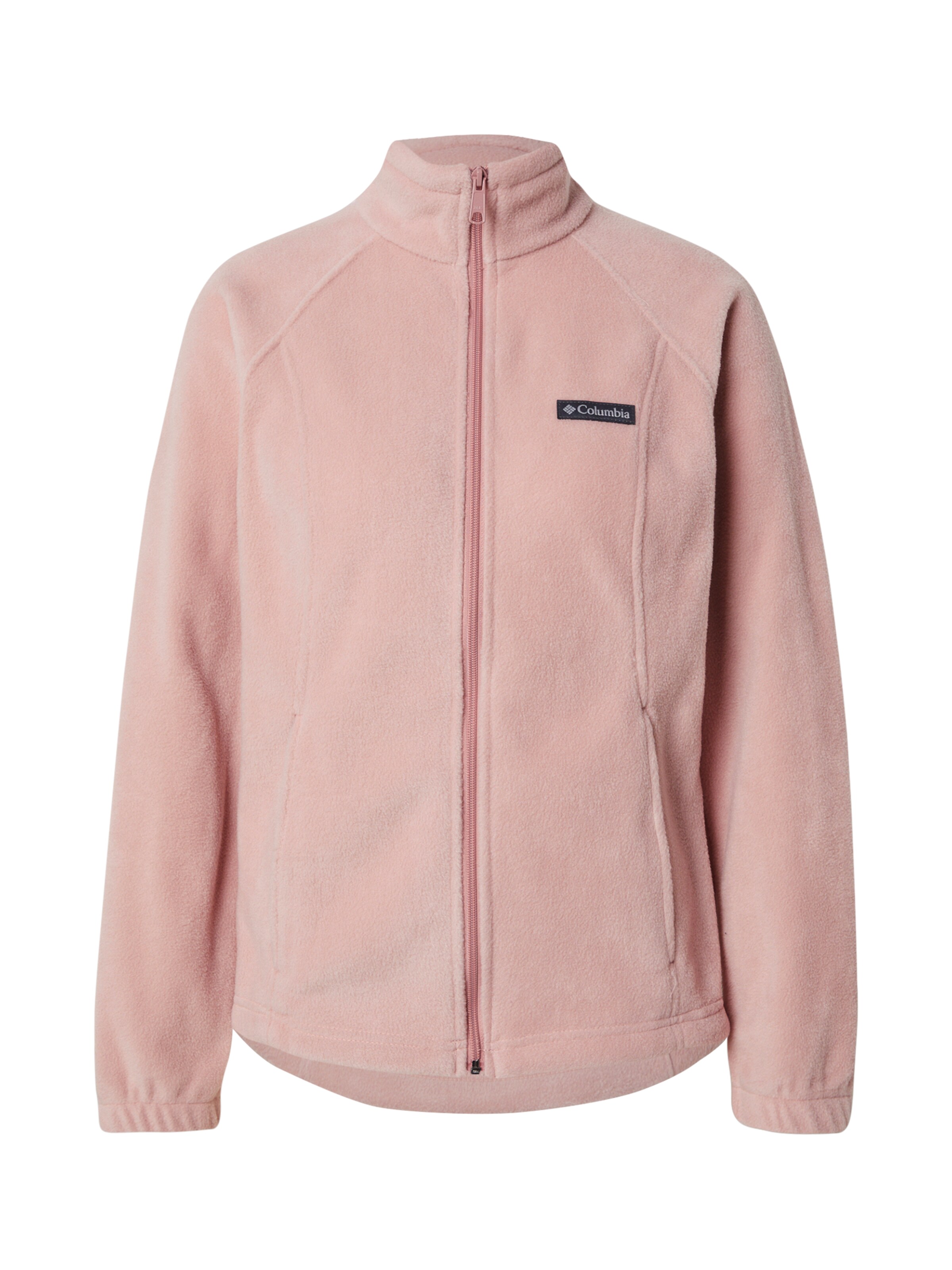 Giacca di pile funzionale 'Benton Springs' di COLUMBIA in rosso: frontale