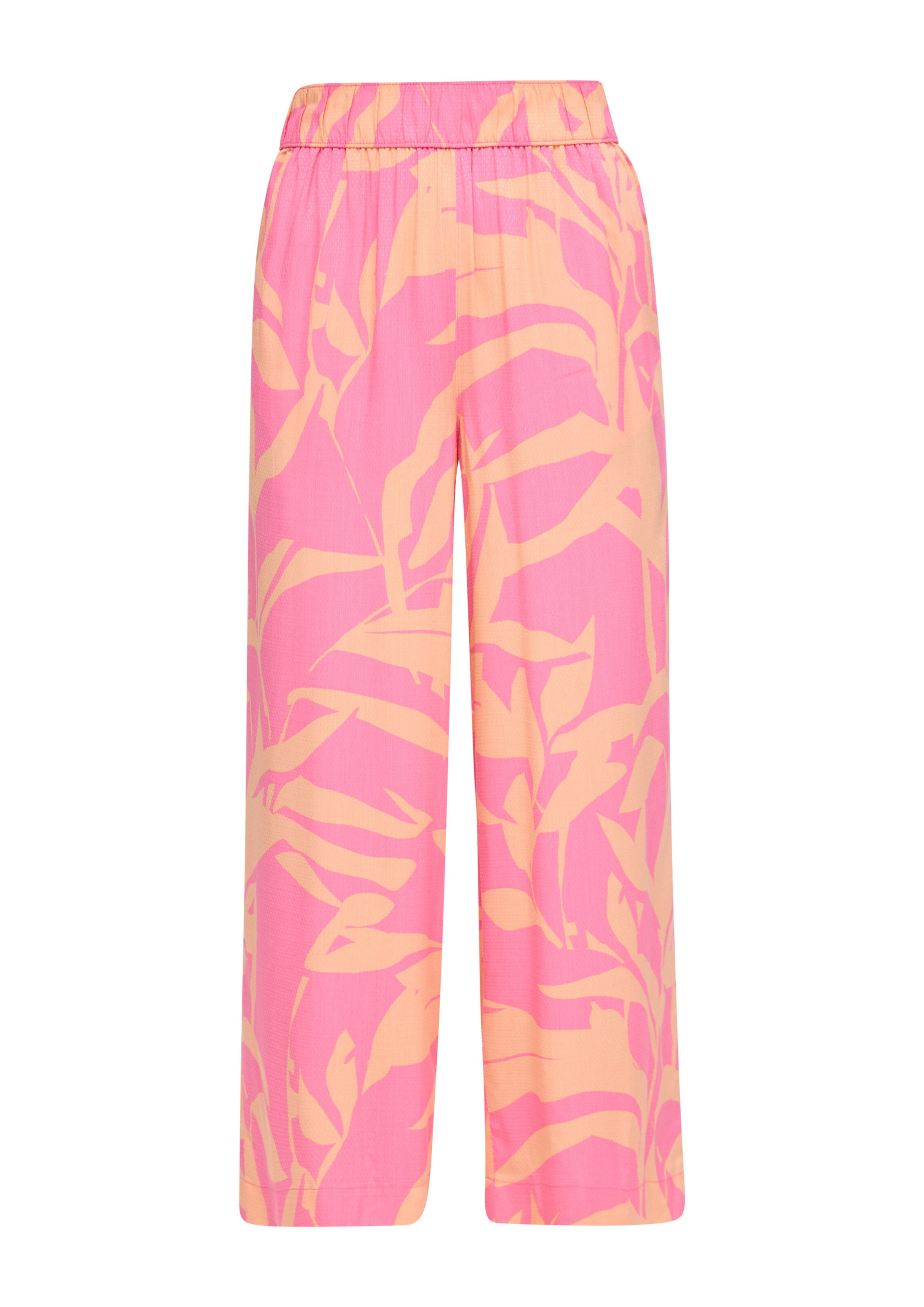 s.Oliver Wide Leg Hose in Pink: Vorderseite