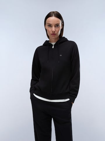 NAPAPIJRI - Sudadera con cremallera 'B-AURORA FZH W' en negro: frente