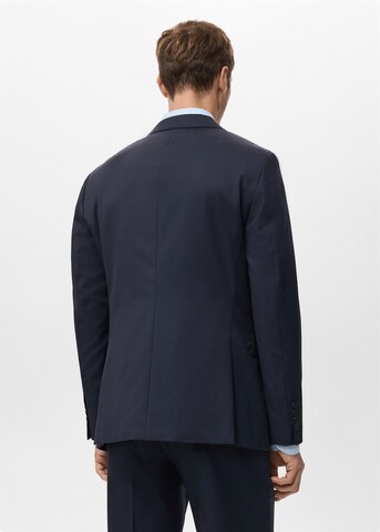 MANGO MAN Slim fit Business Blazer 'Turin' in Blue