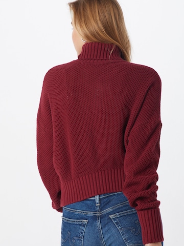 ABOUT YOU Limited Pullover 'Elena' by Elena Carriere in Rot