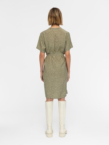 OBJECT Платье-рубашка 'Seline' в Зеленый