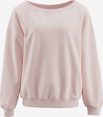 MYMO - Sudadera en rosa: frente