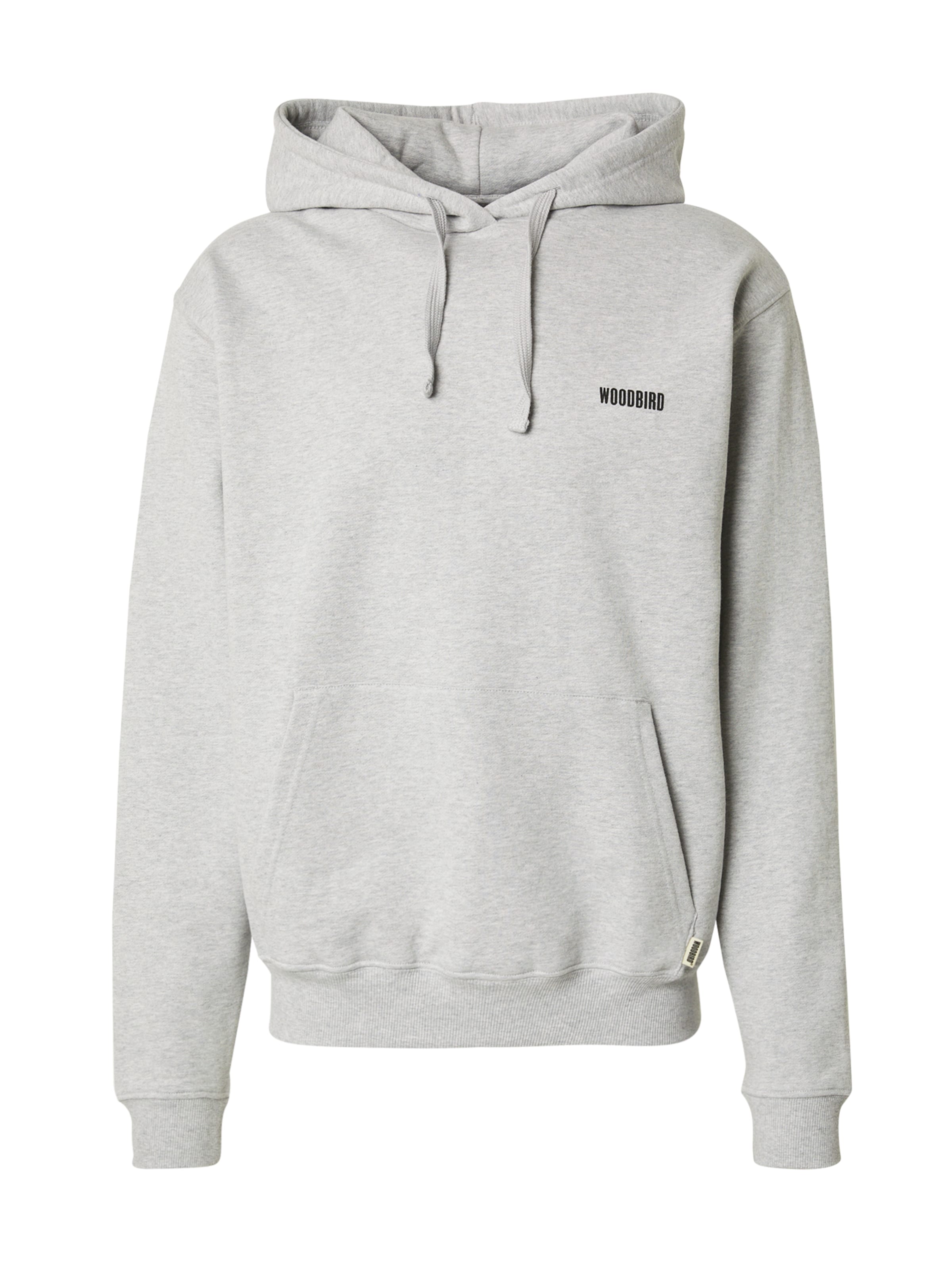 Woodbird Sweatshirt 'Pacs Balance' i grå: forside