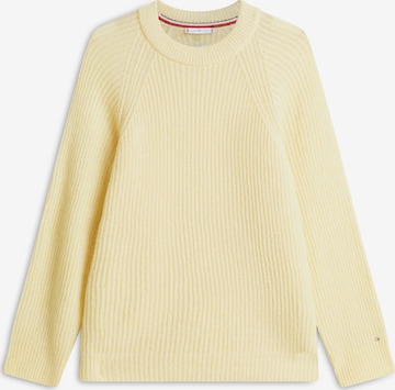 TOMMY HILFIGER Svetr – žlutá: přední strana