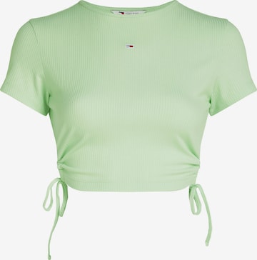 Tommy Jeans Top in Groen: voorkant