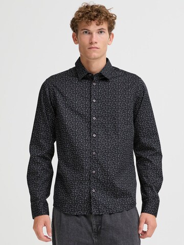 Casual Friday - Regular Fit Camisa ' CFTAUSON ' em preto