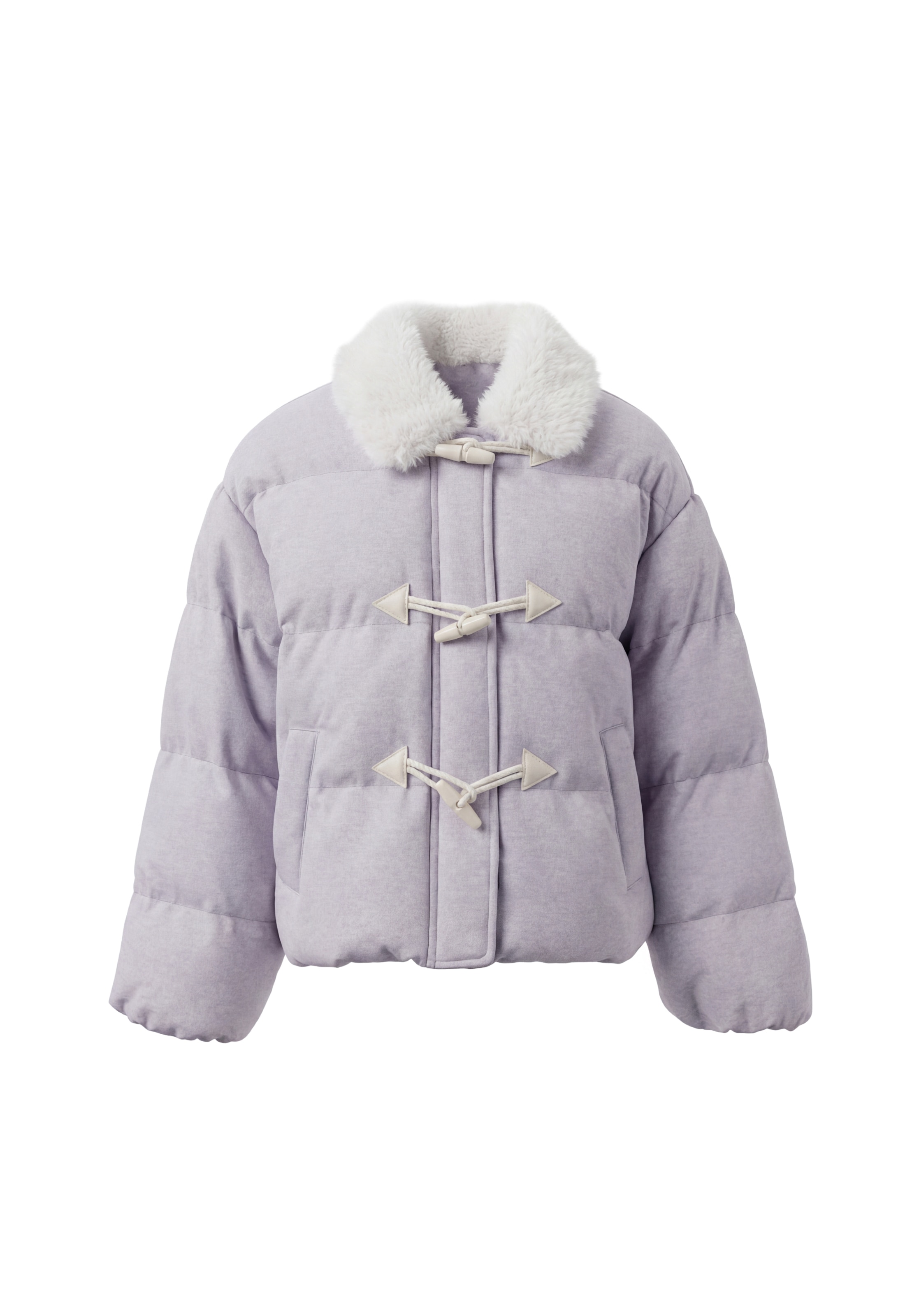 Veste d’hiver MYMO en violet : devant