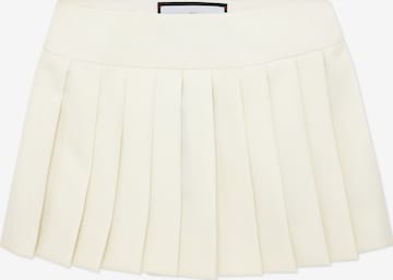 Gonna di Philipp Plein in bianco: frontale