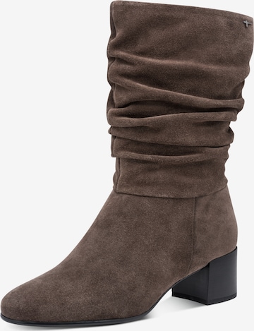 Bottes Tamaris en marron : devant