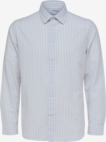 SELECTED HOMME Regular fit Button Up Shirt 'Scot' in Blue: front