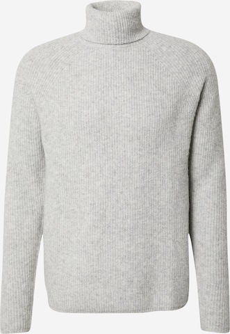DAN FOX APPAREL Sweater 'Diego' in Grey: front