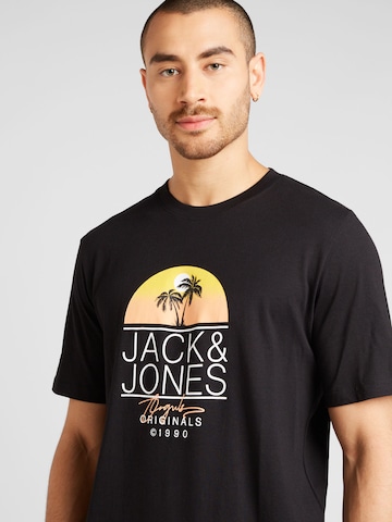 JACK & JONES Koszulka 'CASEY' w kolorze czarny