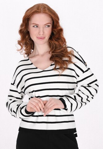 Pull-over 'Classic Look' DreiMaster Klassik en noir : devant