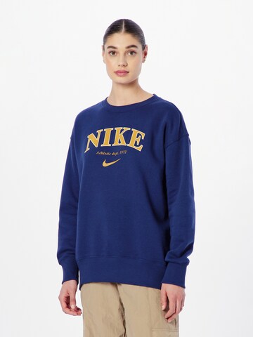 Nike Sportswear Collegepaita värissä sininen: edessä