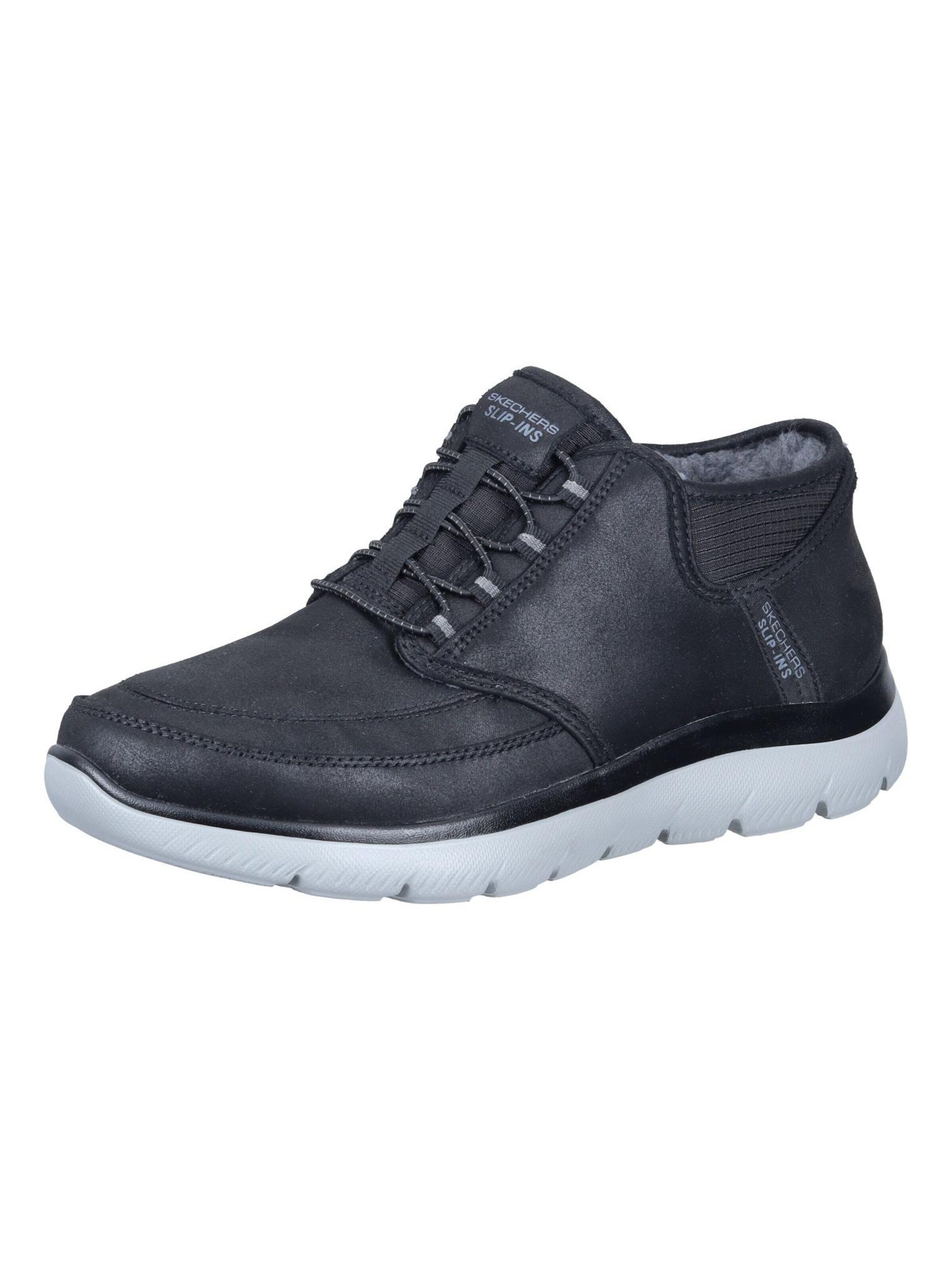 Scarpa stringata 'Summits - Siegul' di SKECHERS in nero: frontale