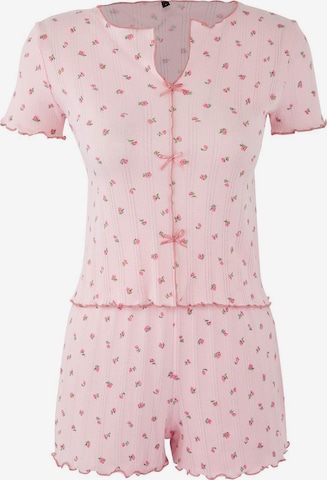 Shorty Trendyol en rose : devant