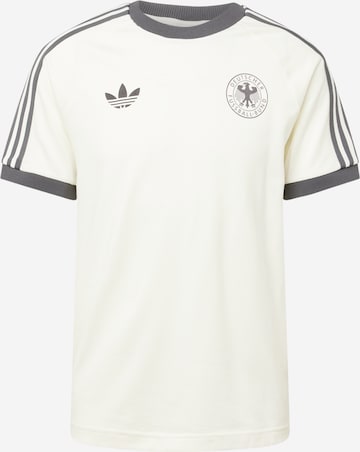ADIDAS PERFORMANCE Funkcionalna majica 'Germany Adicolor Classics 3-Stripes' | bela barva: sprednja stran