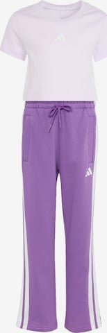 ADIDAS SPORTSWEAR Trainingsanzug 'Essentials' in Lila: Vorderseite