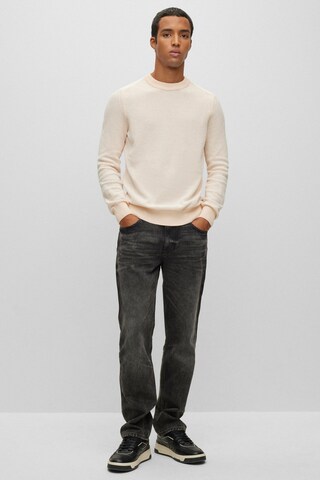 BOSS Sweater 'Aquila' in Beige