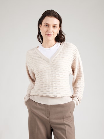 ABOUT YOU Trui 'Jane' in Beige: voorkant