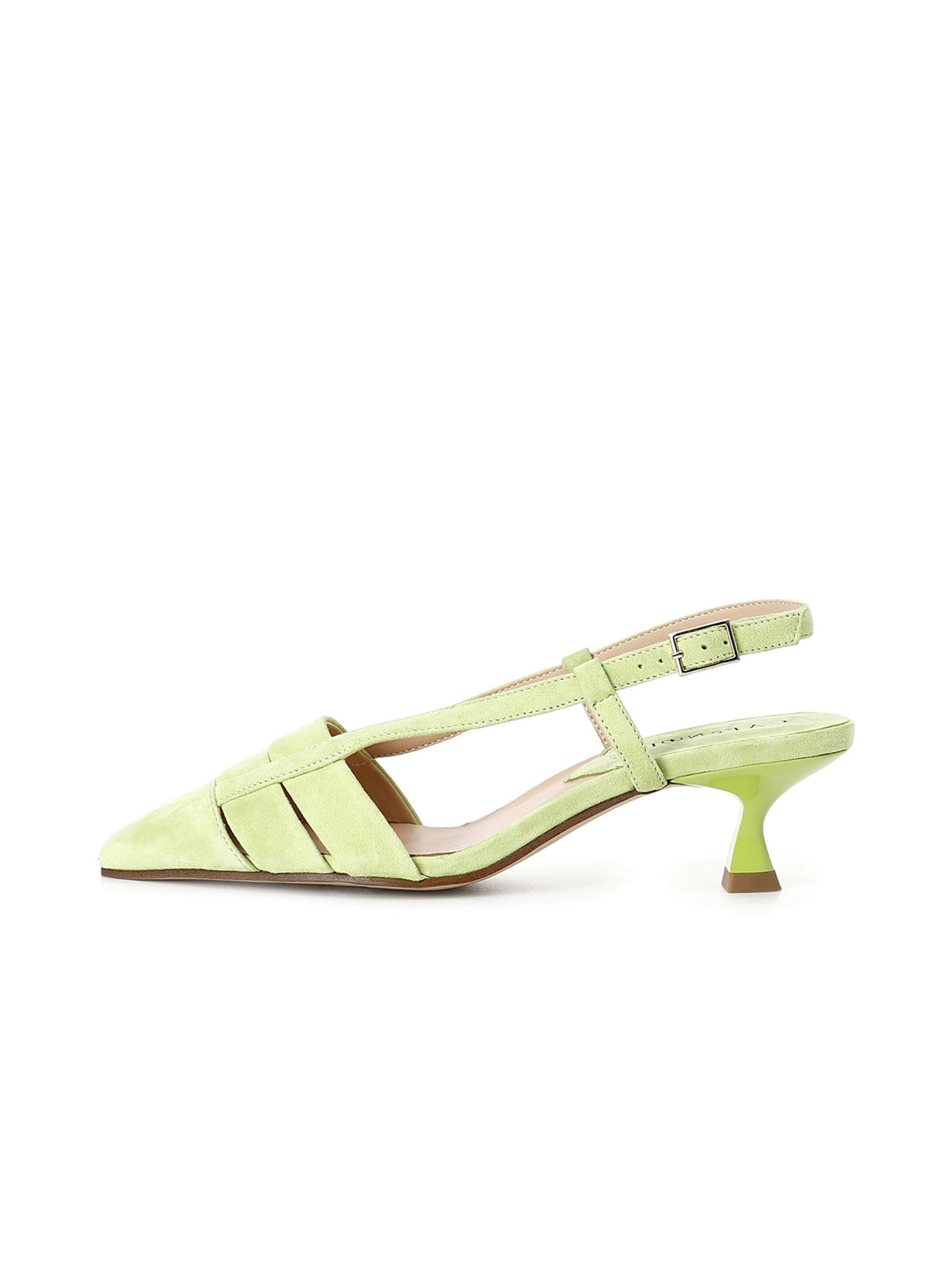 CAFè NOIR Pumps in Green: front