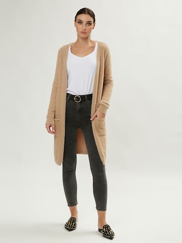 Cardigan Influencer en beige