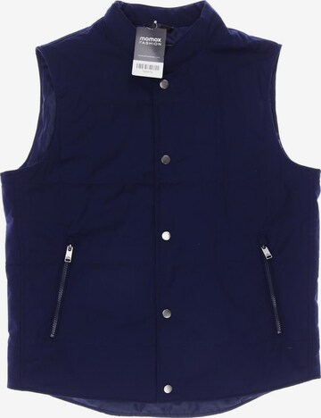 Via Cortesa Vest in M-L in Blue: front