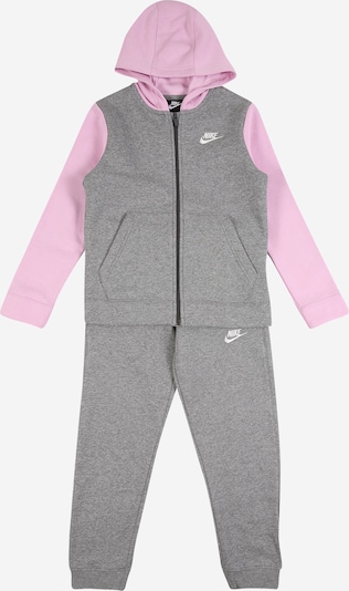 Nike Sportswear Jogginganzug in grau / rosa, Produktansicht