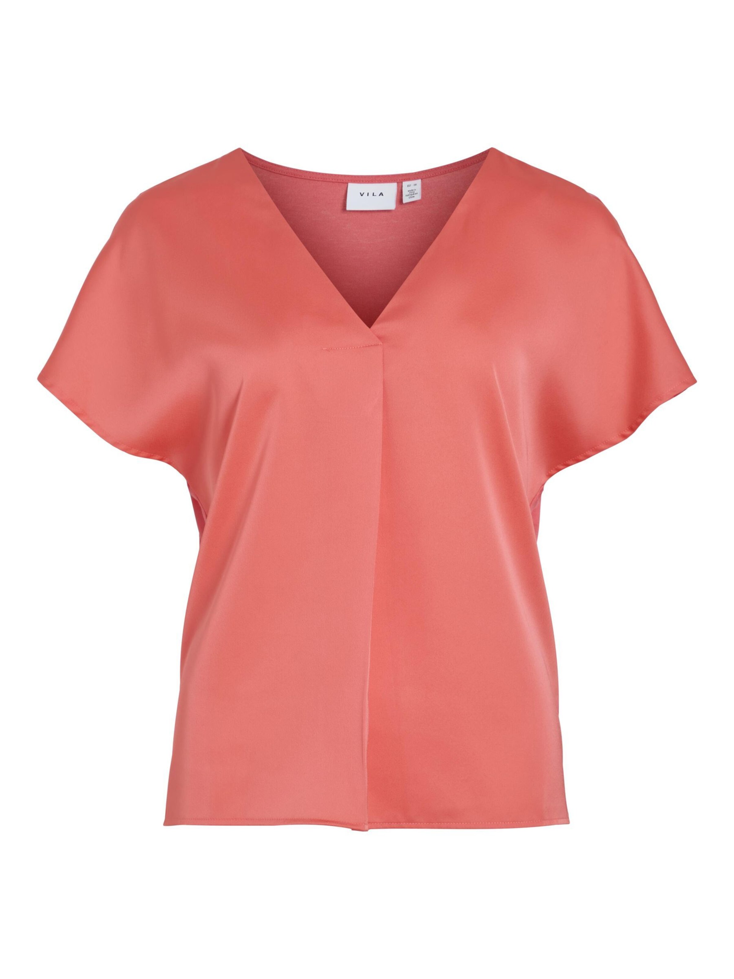 Camicia da donna 'VIEllette' di VILA in arancione: frontale