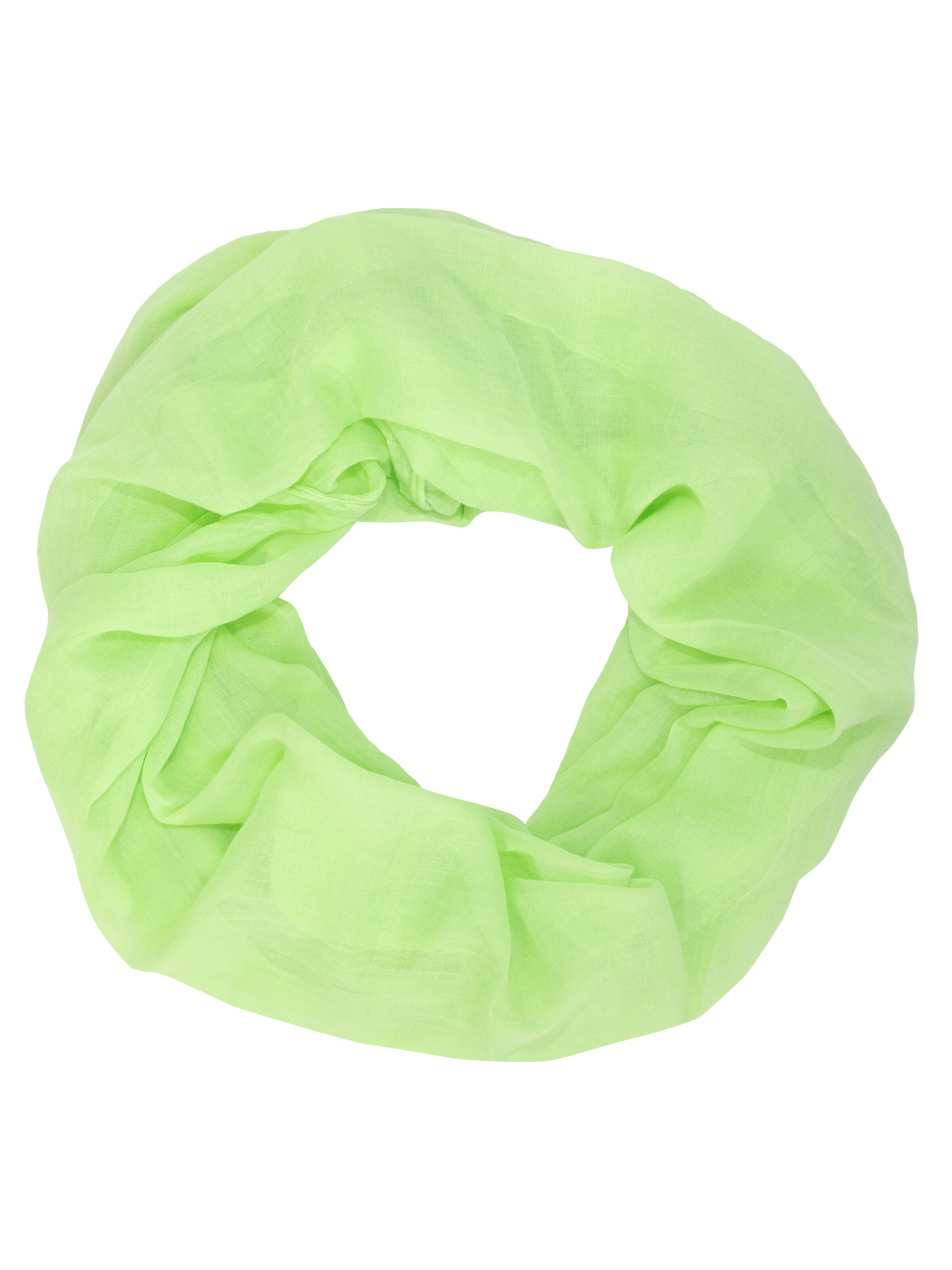 Seasons of April Tunnelsjaal 'Uni' in Groen: voorkant